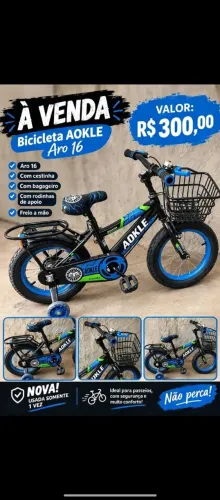 Bicicleta infantil aro 16