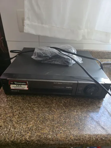 Vhs ele liga tudo certinho mas nao sei como usar entao pra fazer teste