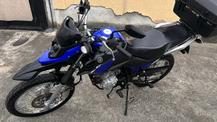 Yamaha Crosser 150 ABS 2024 - 9.200 km - Muito Nova + Baú