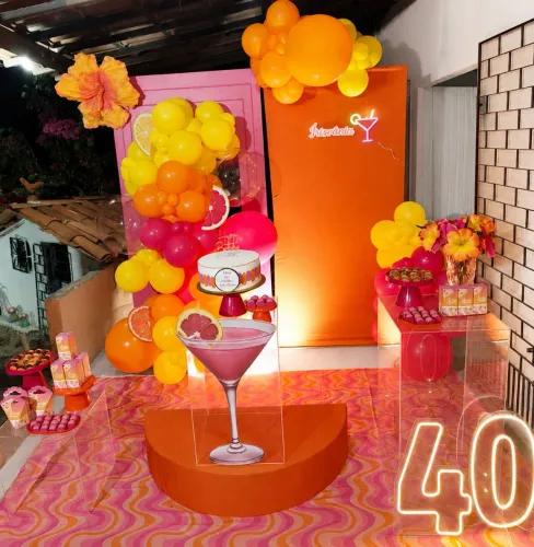 Decoração de festa completa