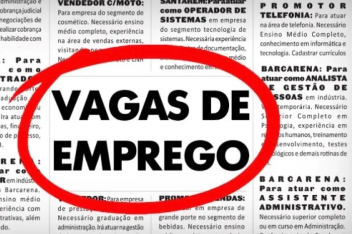 Vaga de vendedor