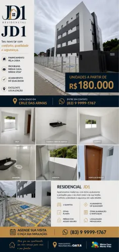 Apartamento em Cruz das Armas