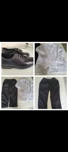 Conjunto social p formatura ou casamentos tam 6 a 7 anos c sapato tam 29