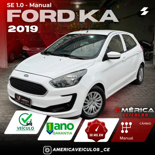 Ford KA 1.0 Se/se Plus Tivct Flex 5P 2019