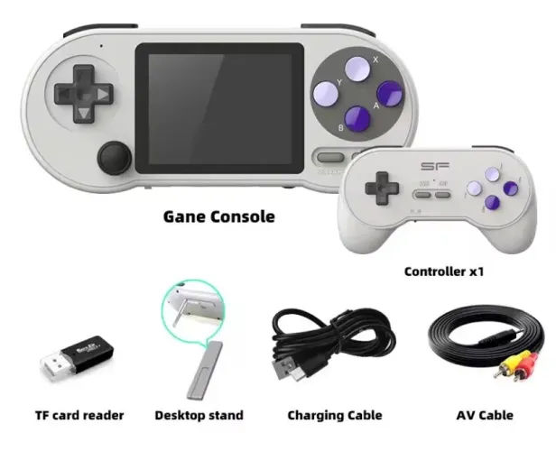 Game retrô portátil