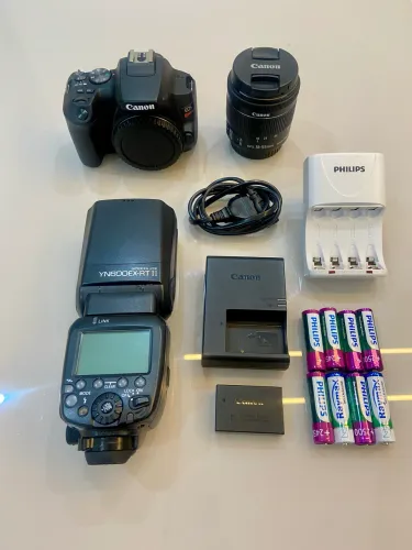 Kit Canon Sl3 Kit Com Flash