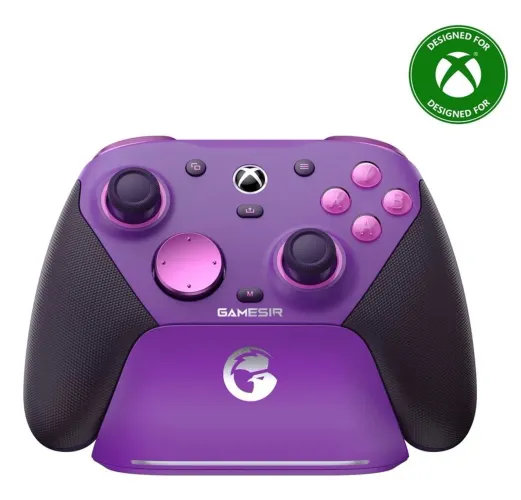 GameSir G7 Pro Controle para PC e Xbox Roxo Joysticks TMR