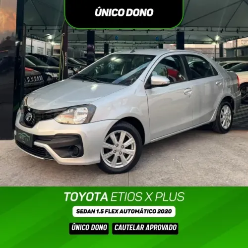 Toyota Etios X Plus Sedan 1.5 Flex 16V 4P Aut. 2020