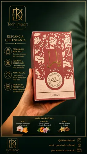 LATTAFA YARA ELIXIR PERFUME FEMININO EAU DE PARFUM 100ML
