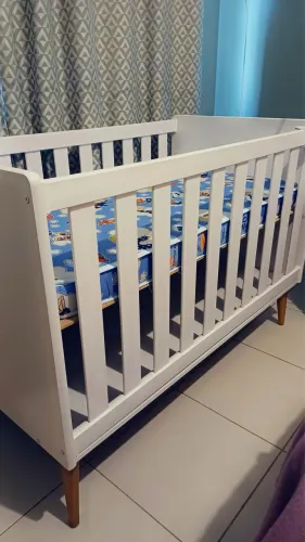 Berço Reller Theo 11390 vira cama