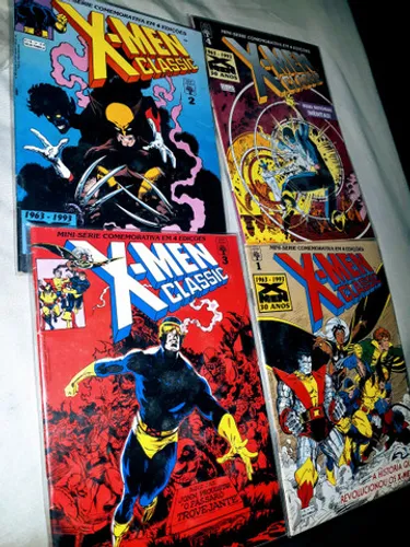 X-Men classic 1993 completa mini série em 4 edições ótimo estado