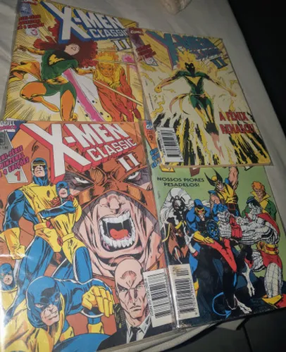 X Men classic 2 completa 1995 completo em 4 edições ótimo estado