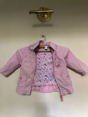 linda jaqueta com blusa interna baby club 1 a 3 anos