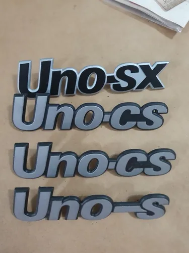 Uno s cs sx emblemas novos originais
