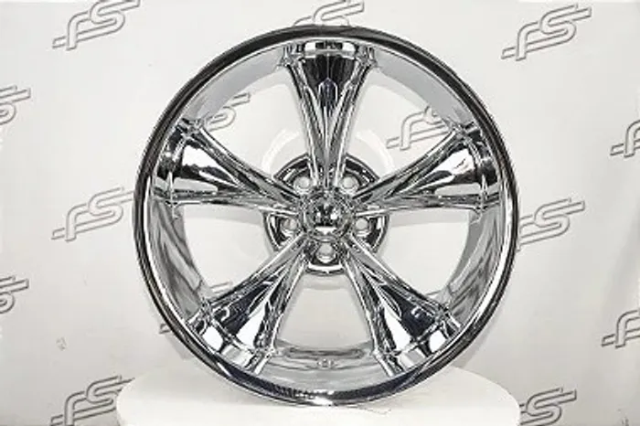 Rodas Ridler 695 Cromada Aro 18 e 20 / Talas 8 e 8,5 / Furação 5x120 / Off-set 0