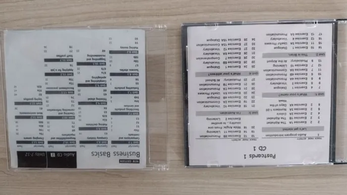 CD para aulas ou treinos de listening em Inglês