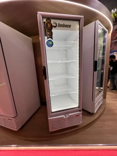 Conservador de produtos congelados porta vidro com aquecimento NOVO 