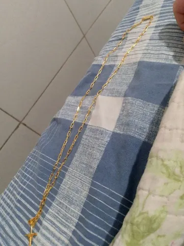Cordão de moeda antiga novo