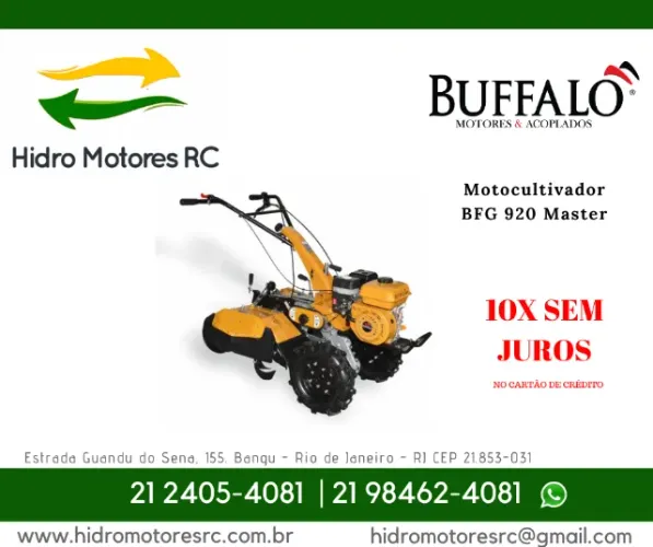 Motocultivador BFG 920 Master