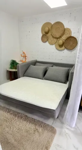 Sofá cama confortável