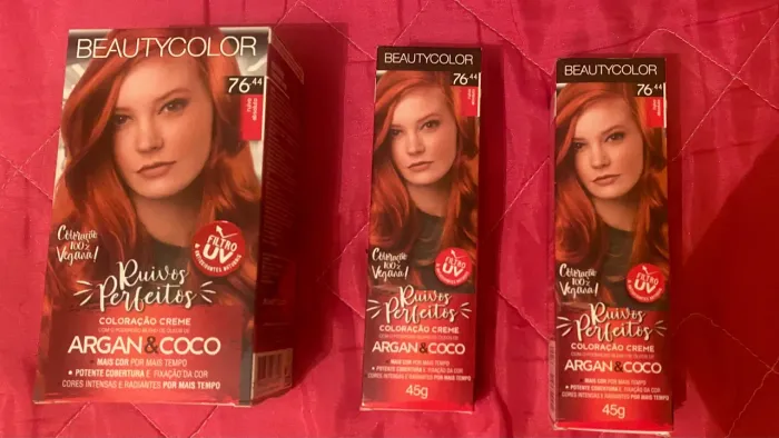 Vendo 3 tintas lacradas Beauty Color 