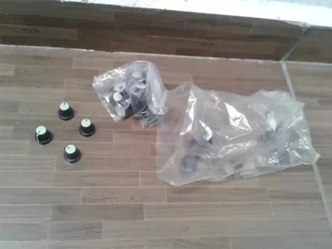 Botões/knobs Para Rádios E Vitrolas. Lote Com 10 Unidades.