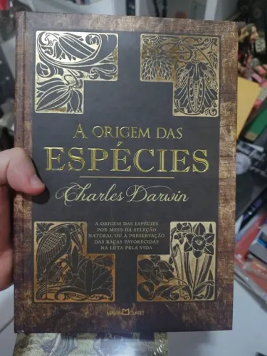 Livro A Origem das Espécies - Charles Darwin - Capa Dura