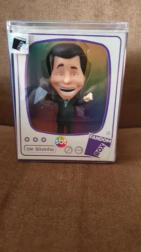Silvio Santos Boneco de Vinil ( Novo )