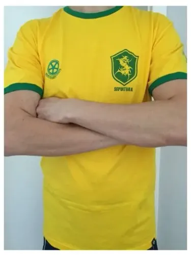 Camisa Seleção Brasileira Sepultura - Tam P