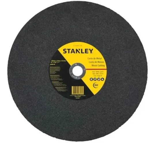 Disco de Corte Stanley 14'' para Metal 10 umidades