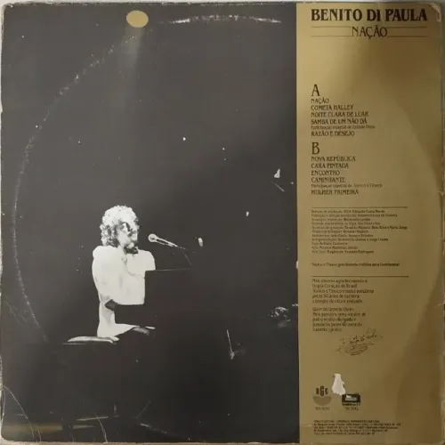 LP Disco Vinil Benito Di Paula Nação