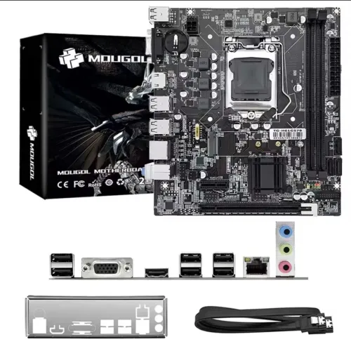 PLACA MÃE JOHOU H61M 1155 DDR3 M2