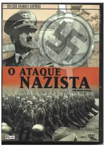 Filme em DVD - O ataque nazista - Coleção Grandes Guerras