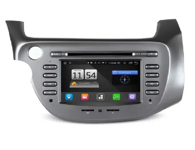 Central Multimídia Fit 09 10 11 12 13 14 Nova na caixa DVD M1 Android GPS