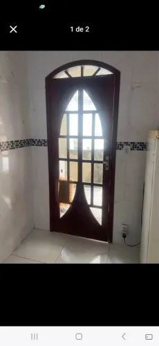 Vendo porta colonial de madeira maciça completa 0,80 x 2,20 mts