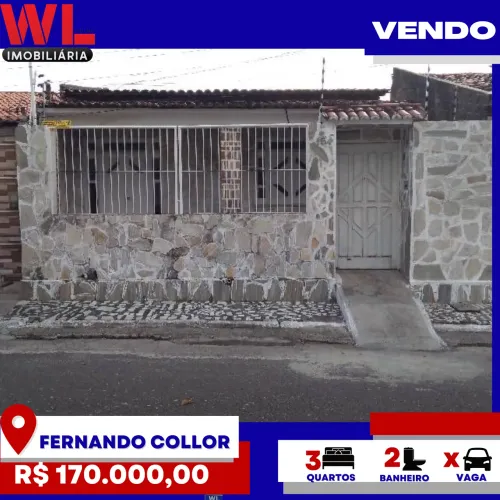 Vendo - Casa no Fernando Collor