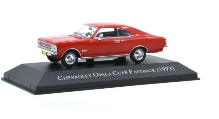 Miniatura Chevrolet Opala Coupé Fastback 1973 escala 1/43