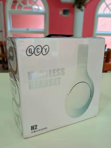 Fone QCY H2 Bluetooth 60 Horas De Reprodução (Lacrado).