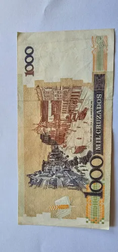 Nota antiga 1000 cruzados