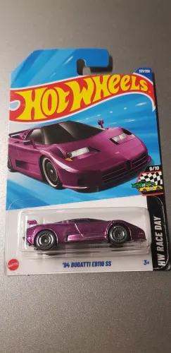 Super Treasure Hunt "STH" Hot Wheels '94 Bugatti EB110 SS - Colecionável