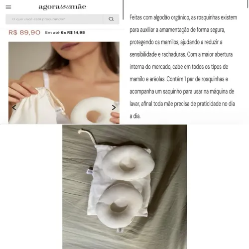 Rosquinhas  para Amamentação  da Agora sou Mãe 