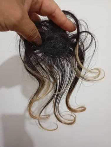 Topo de cabelo human hair leia a discrição