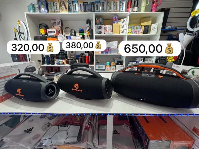 SOM BLUETOOTH PORTÁTIL GRANDE 300W