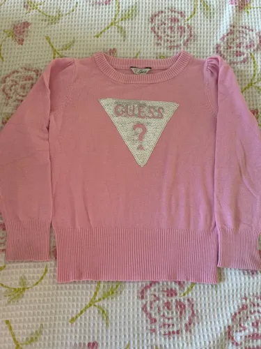 Malha Guess Rosa TAM 6 R$ 35,00