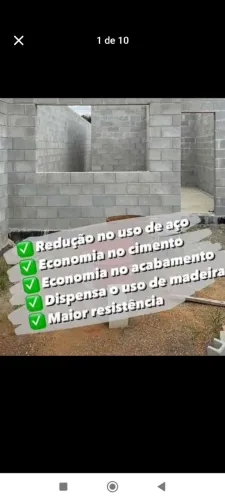 Blocos de concreto para alvenaria - Novo