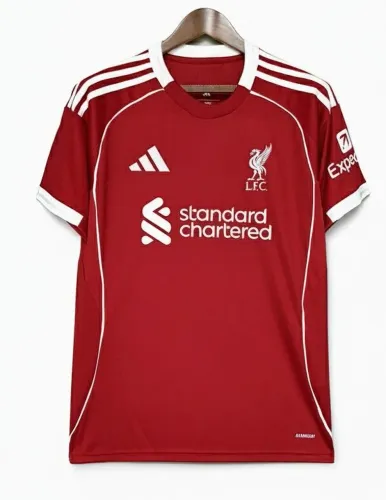 Camisa Liverpool Home - Temporada 25/26 - PRONTA ENTREGA