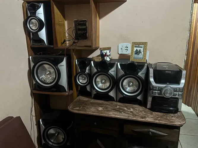 Caixas Samsung giga sound blast (6 caixas)