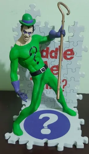 Estátua Colecionável do Charada - DC Comics COLEÇÃO YAMATO