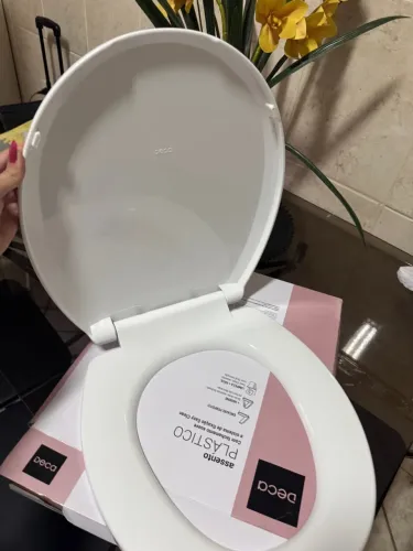 Assento Sanitário Deca Plástico Com Fechamento Suave