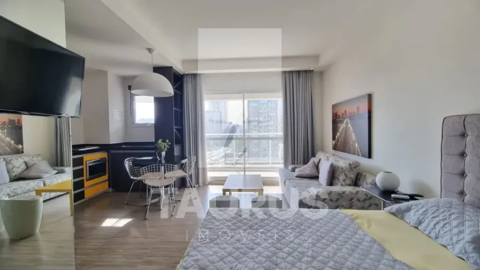 Apartamento para alugar, mobiliado, Campo Belo, São Paulo.